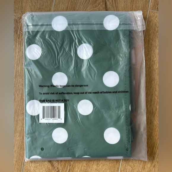 Brand New - Kate Spade Green Dot Large Reusable Tote - Picture 3 of 4